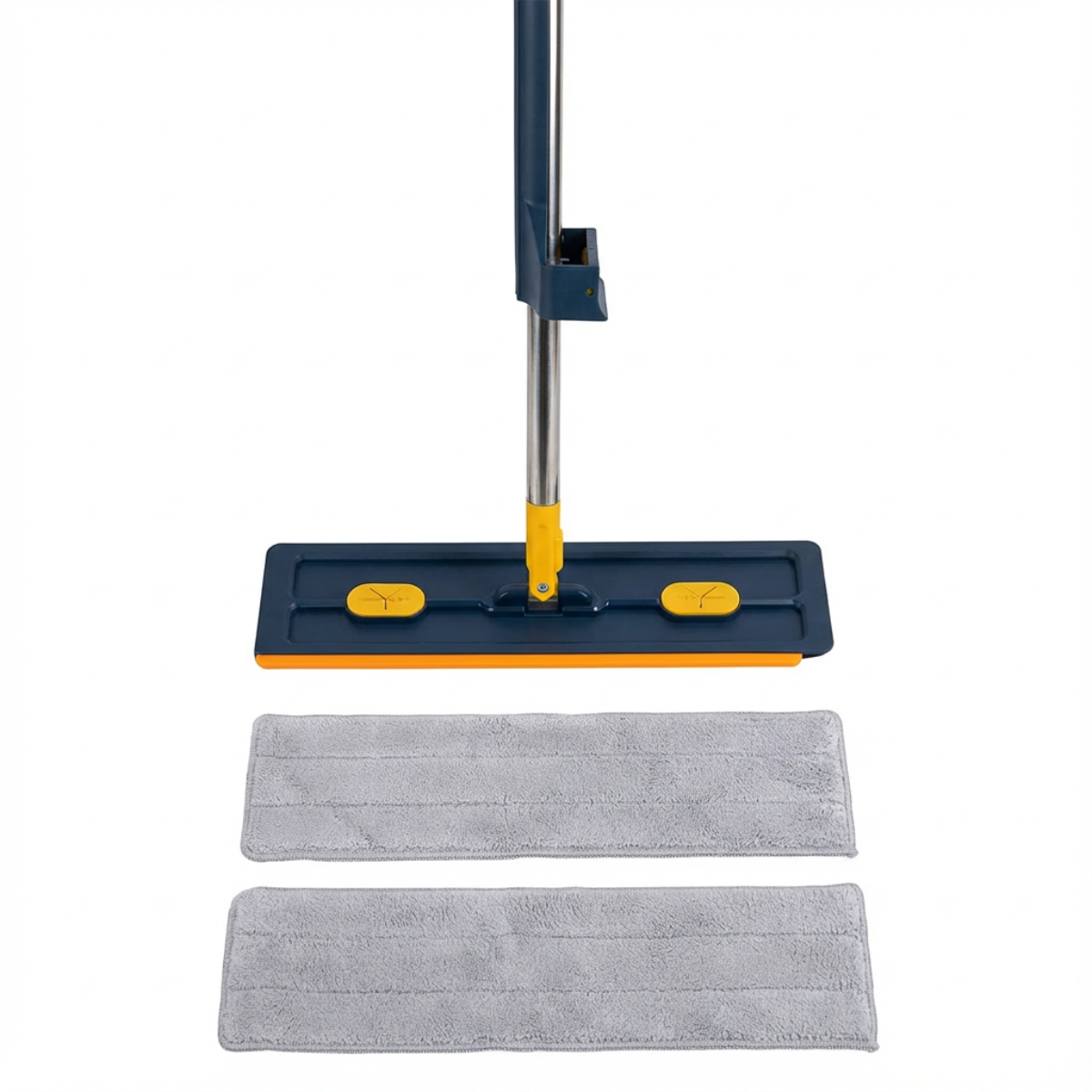 Mop Esfregão Giratório com Balde e Sistema de Torção | Limpeza Fácil + Refil Extra em Microfibra